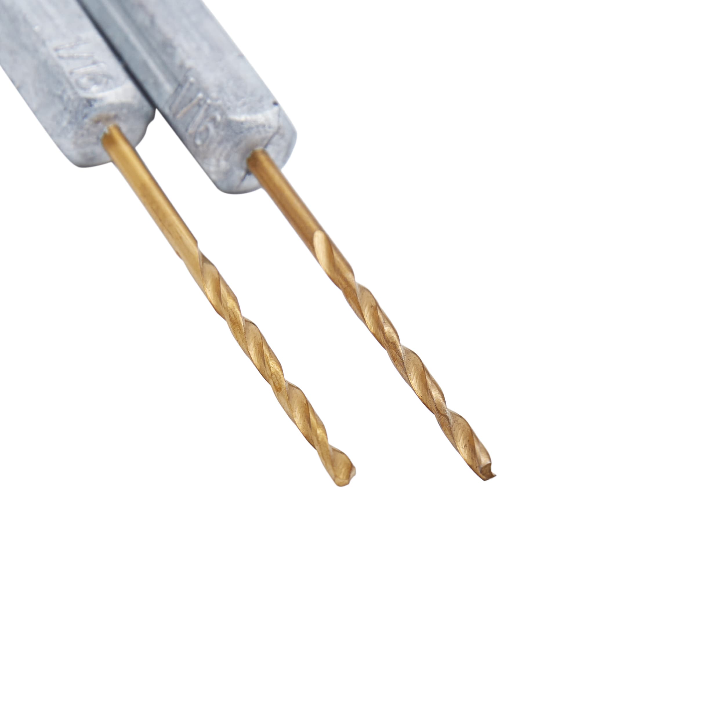 Broca helicoidal de longitud estándar Kobalt 2 piezas de 1/16 pulg. x 2-1/2 pulg. recubierta de titanio HSS - 80850