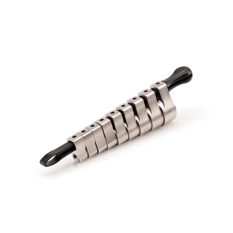 Juego de llaves de corona para tuercas TEKTON de 5/16 a 3/4 pulg. con 6 puntas y unidad de 3/8 pulg. (9 piezas) con llave - WCF91120