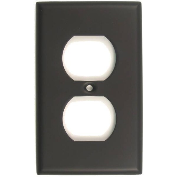 Placa de interruptor de receptáculo individual Rusticware, Número de bandas: 1 Acabado en bronce envejecido - 783ORB