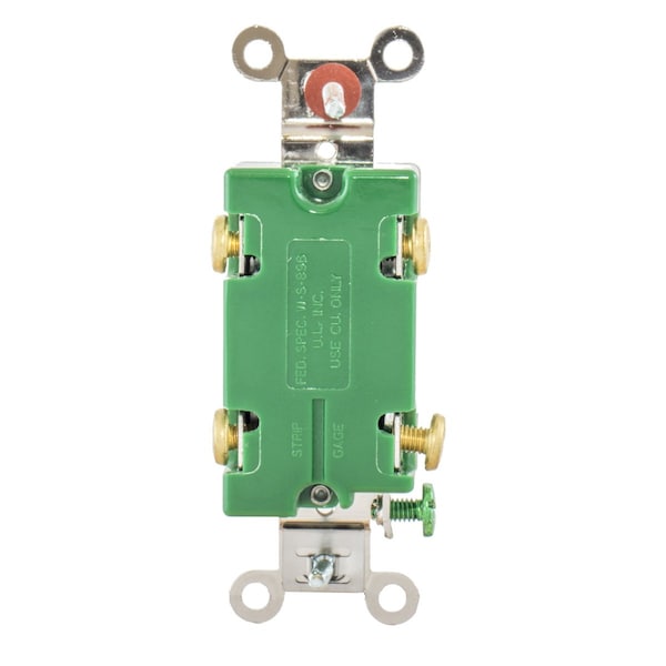 Hubbell Wiring Device-Kellems Wall Swtch, 2-Pol, 120/277V, 30A, Ivry, Toggl - HBL3032I