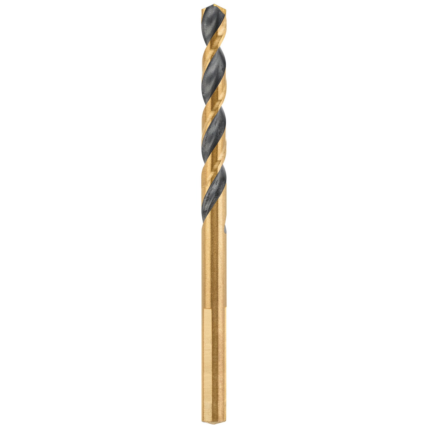  DEWALT Broca para taladro helicoidal de longitud estándar recubierta en negro y dorado de 15/64 pulgadas x 3-15/16 pulgadas - DW1115
