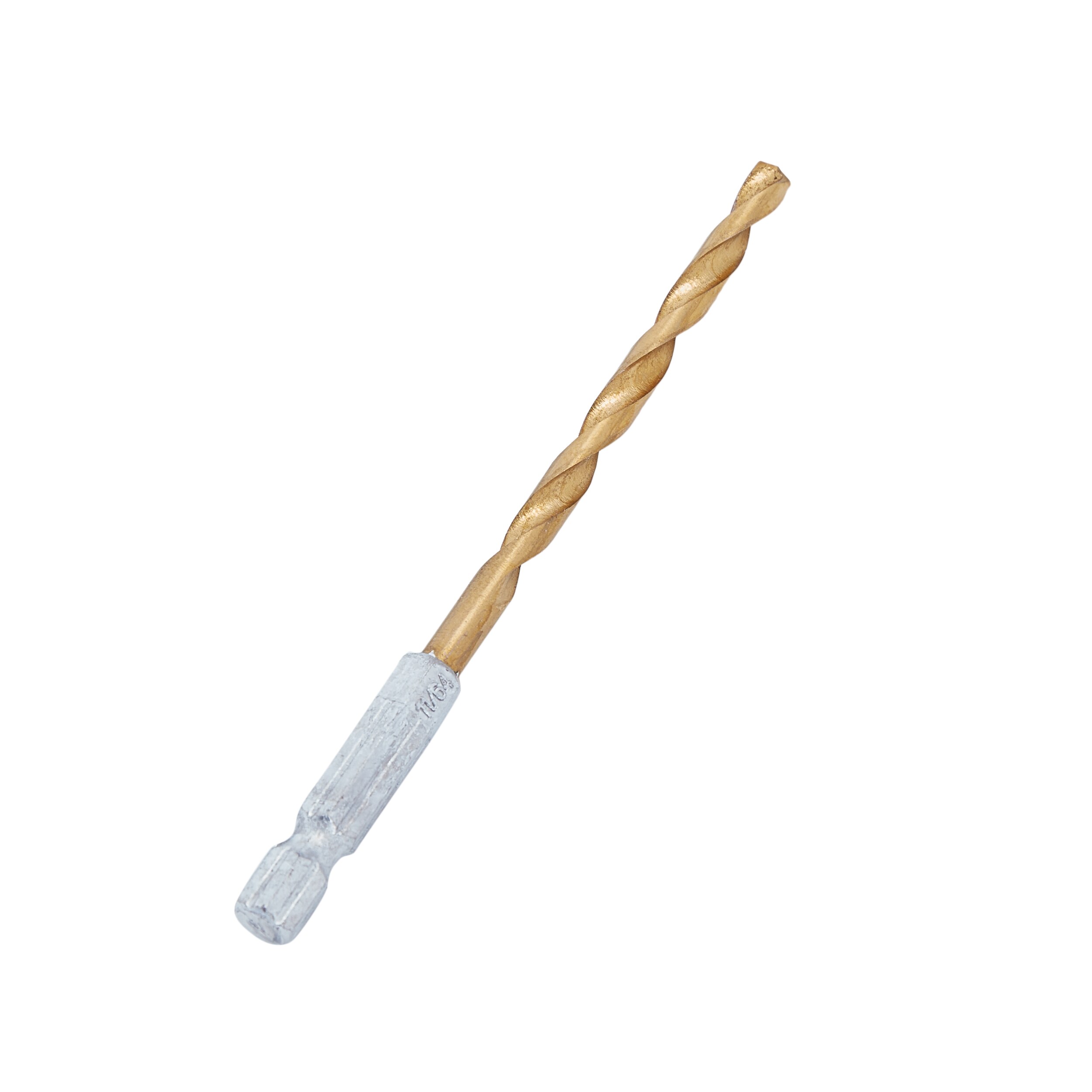 Broca de titanio recubierta de HSS de 3-3/4 pulgadas de longitud para trabajo pesado Kobalt - 80857.