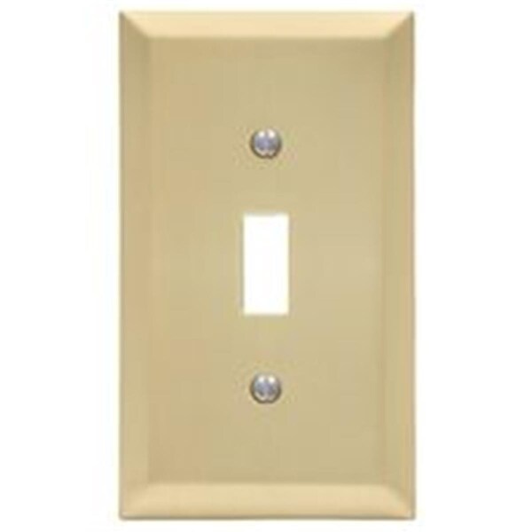 Placa de pared de acero de palanca única Betterbattery Century - Latón satinado - BE1611219