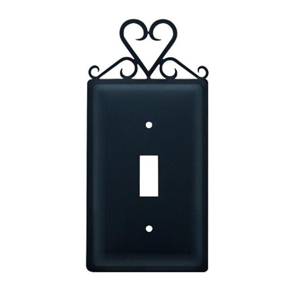 Cubierta de interruptor de corazón Village Wrought Iron ES-51 - ES-51