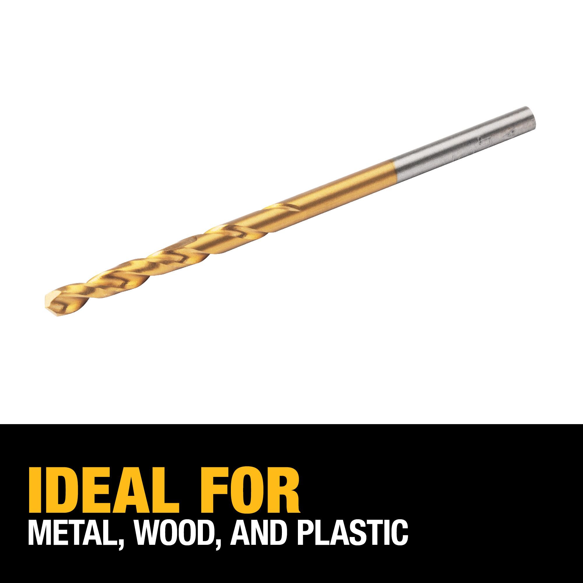 DEWALT 5/32 pulg. x 5-7/8 pulg. Broca de avellanado de titanio recubierta de nitruro de titanio - DW1310
