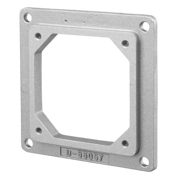 Placa adaptadora de aluminio fundido, metálica - HBL26402