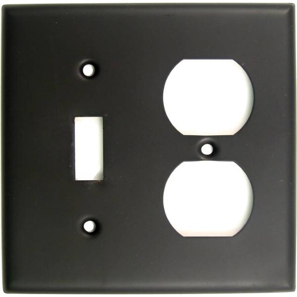 Placa de interruptores/receptáculo doble Rusticware, Número de bandas: 2 Acabado de bronce aceitado - 791ORB