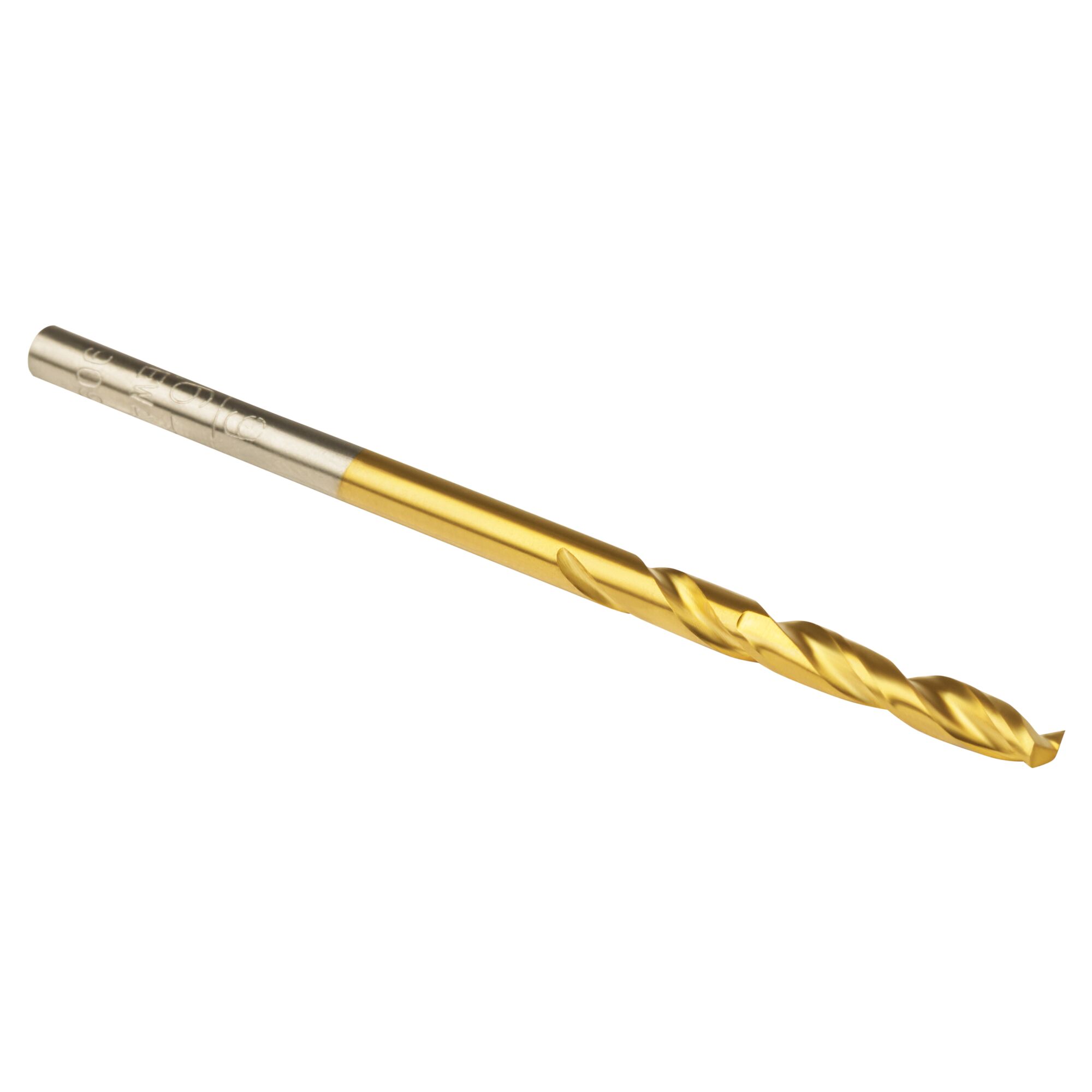 Broca de torsión de longitud estándar recubierta de nitruro de titanio de 9/64 pulgadas x 5-7/8 pulgadas DEWALT - DW1309