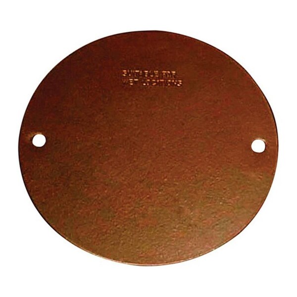 Cubierta en bronce para 2 interruptores en blanco Happylight 14241BR - HA157160