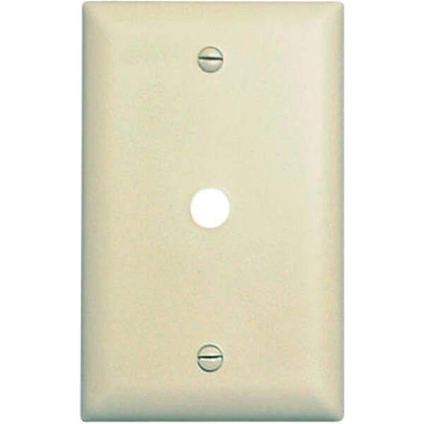 Placa de pared con apertura para teléfono de 1 gang Nextgen SP11IU, color marfil