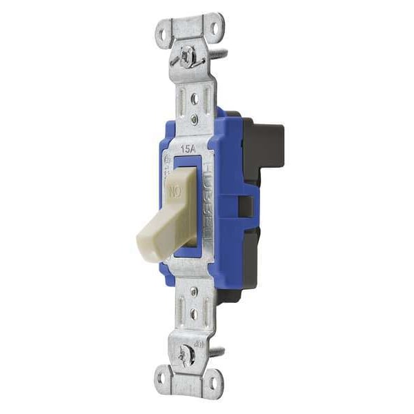 Interruptor de Pared de 3 Vías, 120/277V, 15A, Marfil, Palanca - SNAP1203I