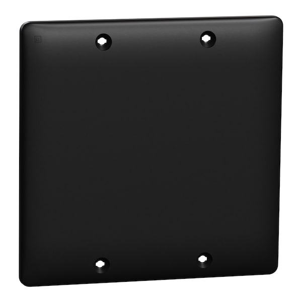 Placa ciega Square D, serie X, 2 módulos, negro, mate - SQWS140002BK
