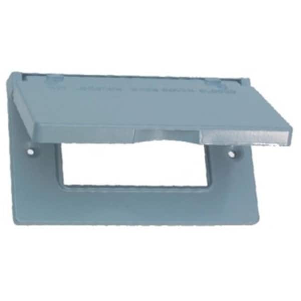 Cubierta inteligente para toma de corriente GFCI horizontal - Blanco - BR2033105
