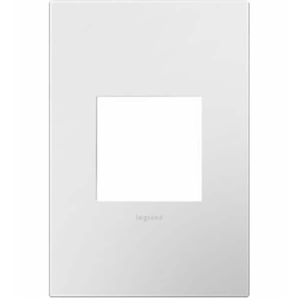 Placa de pared de plástico niquelado de 2 gang Yhior 218554 - YH580181