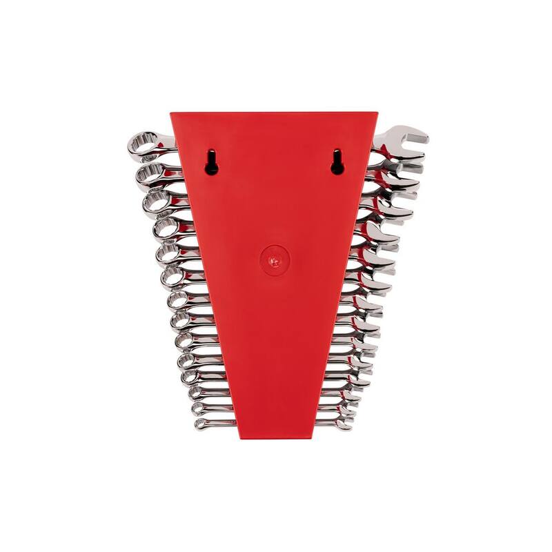 Set de llaves combinadas TEKTON de 6 a 19 mm con portallaves (14 piezas) - WCB91203