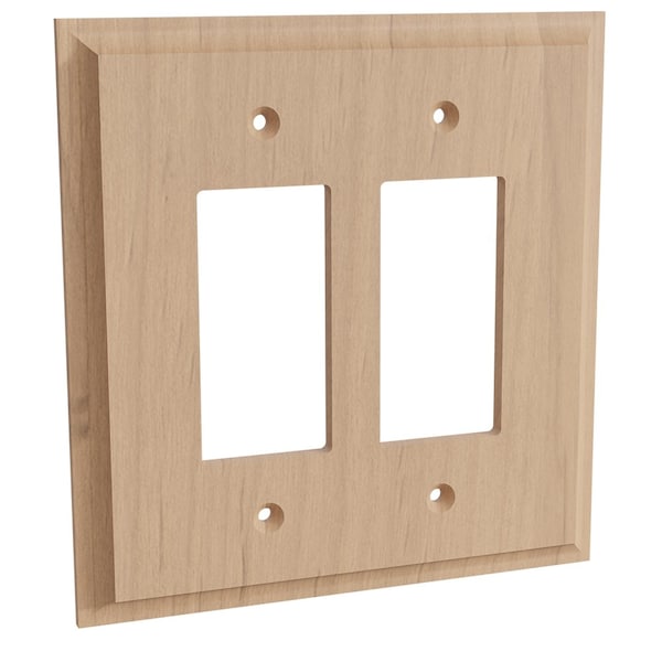 Placa de interruptor doble Levington - Aliso - 01451003AL1