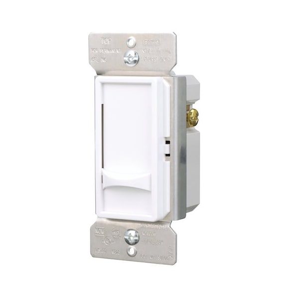 Interruptor de atenuación deslizante Eaton, 120 V, 3 módulos, blanco - FSUL06-W-KB-L