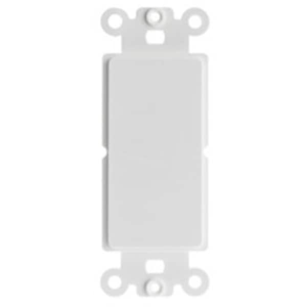 Placa de pared de 4 puertos para keystone - Blanco - Cable Wholesale 301-4K-W