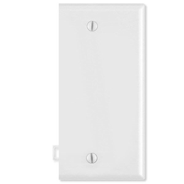 Sección final de placa de pared seccional en blanco Ezgeneration LVPSE14x-LVPSE14W, blanco - EZ747090