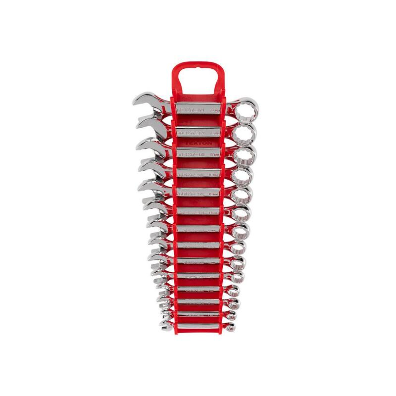 Juego de llaves combinadas TEKTON de 6 a 19 mm con estuche (14 piezas) - WCB92402