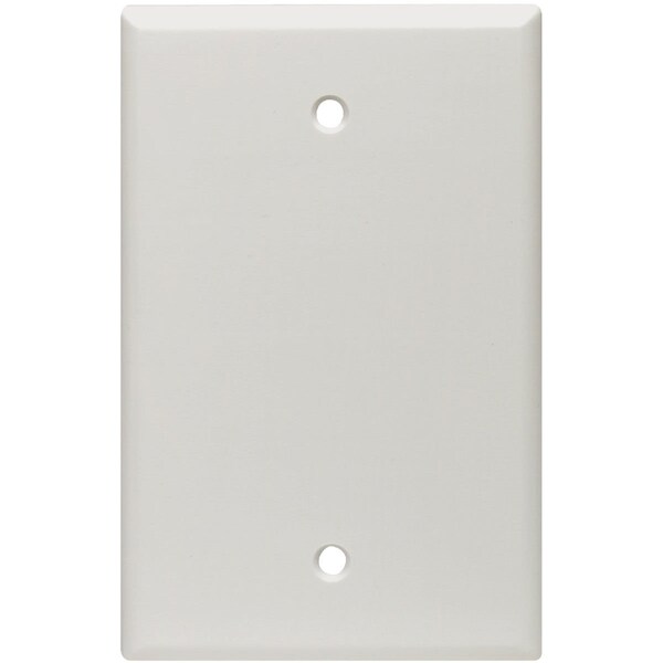 Placa de Pared en Blanco de Termoplástico Medio de 1 Gang, Leviton - 003-80514-00W