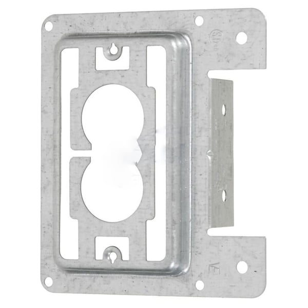Placa de montaje en pared de acero galvanizado de baja tensión de American Imaginations - AI-37142