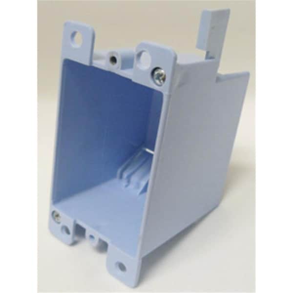 Caja de montaje antiguo de PVC EZ14SOR de 14 pulgadas cúbicas para una sola toma con anillo de profundidad adicional - EN2994788