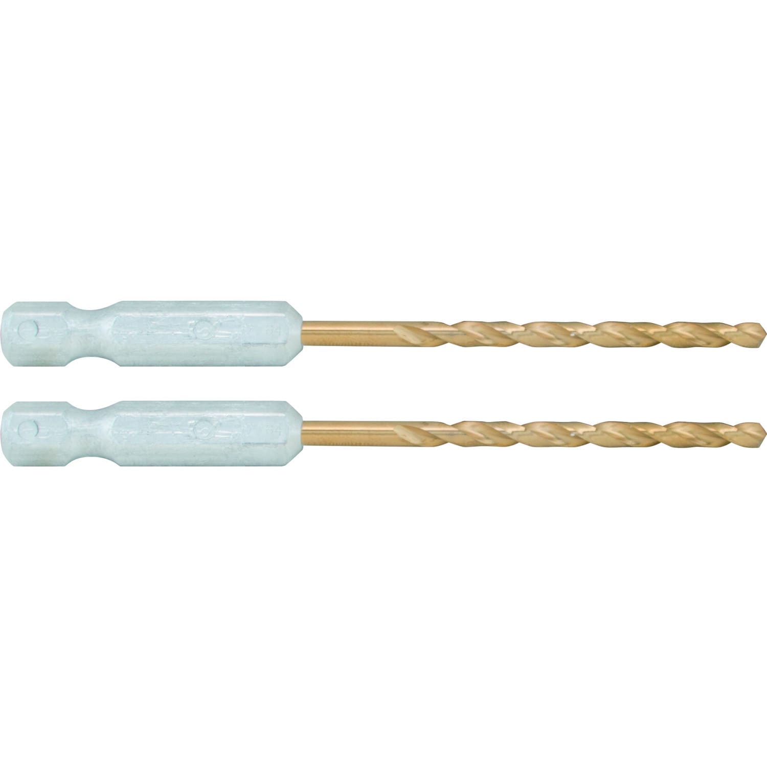 CRAFTSMAN Juego de 2 brocas helicoidales de longitud para trabajo pesado de 7/64 pulg. x 2-5/8 pulg. recubiertas de nitruro de titanio HSS - CMAM1307