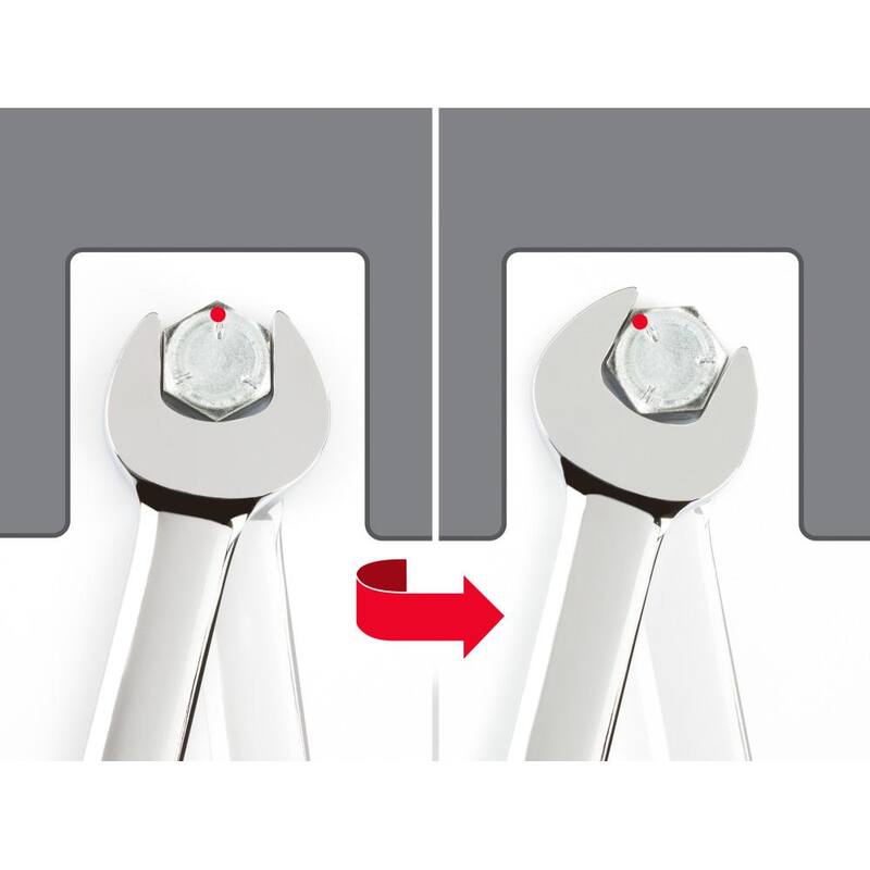 Juego de llaves combinadas cortas TEKTON de 5/16 a 3/4 de pulgada (8 piezas) - WRN01066