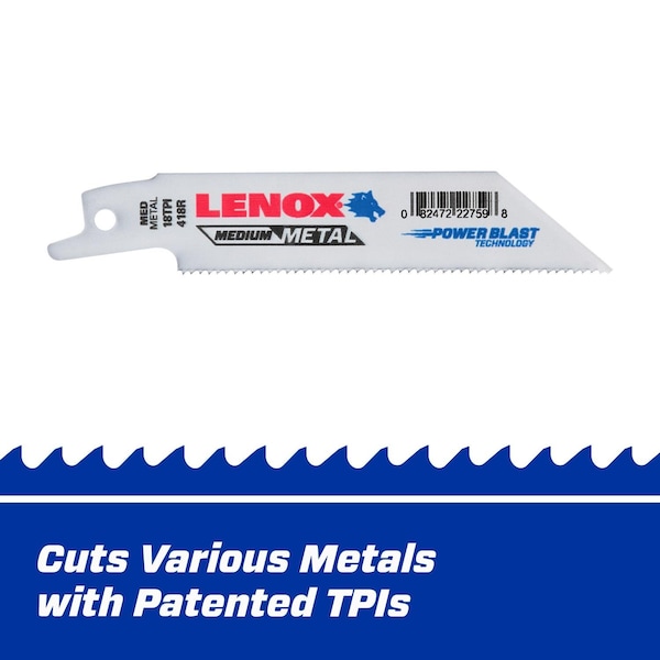 Irwin 4 in L x 18 TPI Bi-Metal - 22759OSB418R