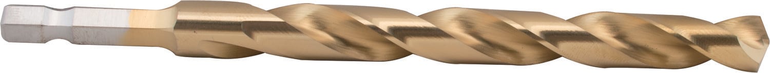 Broca helicoidal de longitud estándar de 3/8 pulgadas x 5 pulgadas recubierta de nitruro de titanio HSS - CMAM1324