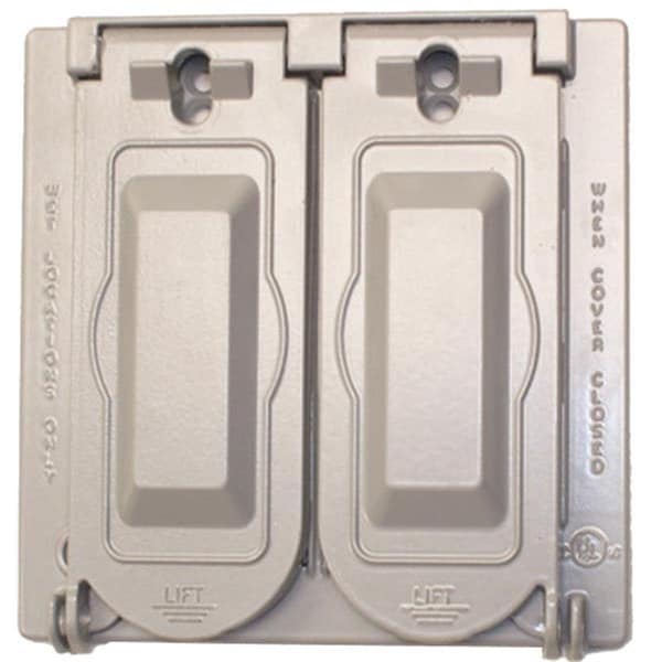 Cubierta Inteligente para Interruptor Doble - Gris - BR3993119