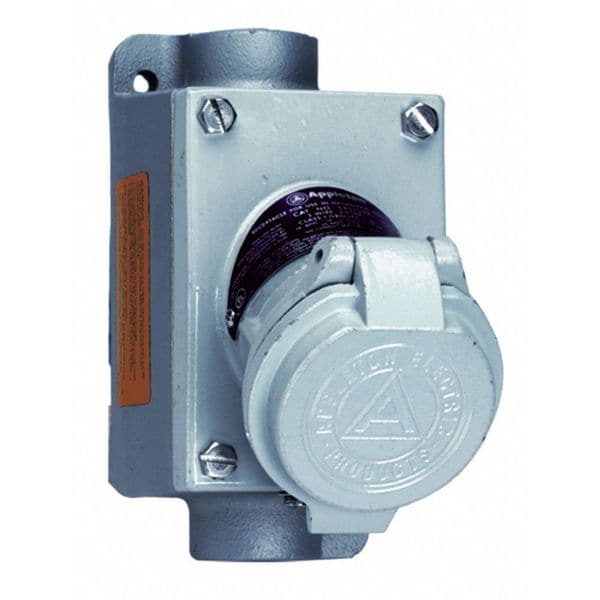 Receptáculo de clavija y enchufe peligroso Appleton Electric 2W 3P 20A 120/240VAC - CPS152-111