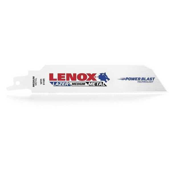 Lenox 6" L x Metal Cutting Reciprocating Saw Blade - 22765OSB6118R