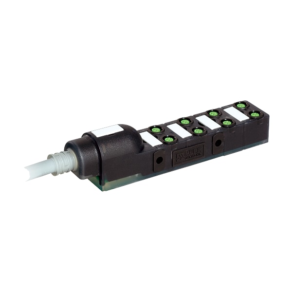 Murr Elektronik EXACT8, 8XM8, Conector de luz fija de 3 polos, 3.0m PUR/PVC 8x0,34+2x0,75 - 8000-88010-3570300
