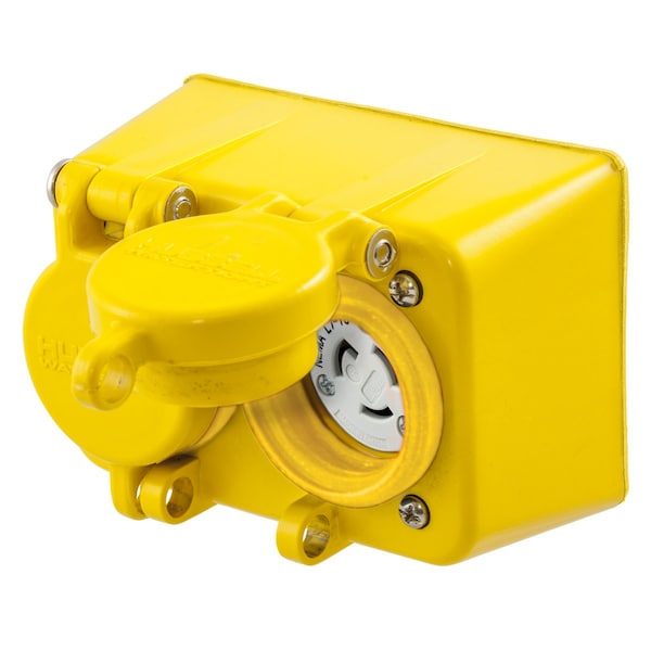 Dispositivos estancos Hubbell Wiring Device-Kellems, 15A, 277V CA, 2 Polos, 3 Cables, HBL65W34D - HBL65W34D