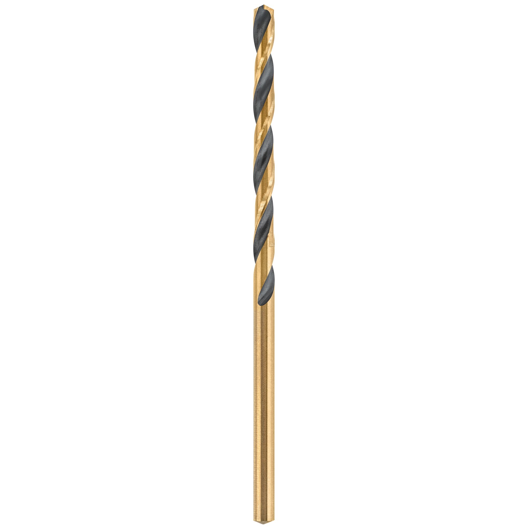 DEWALT 2 Piezas 5/64 pulgadas x 2 pulgadas Broca de torsión de longitud cónica recubierta de óxido negro de HSS - DW1105
