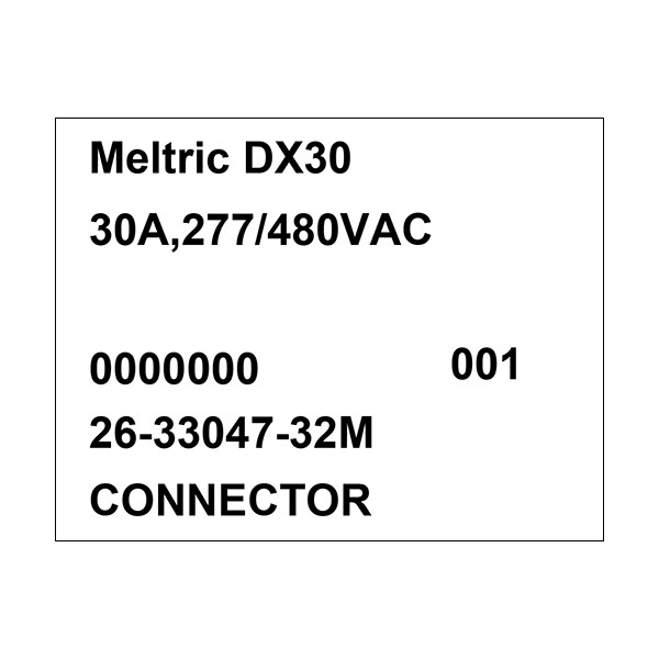 Conector Meltric 26-33047-32M