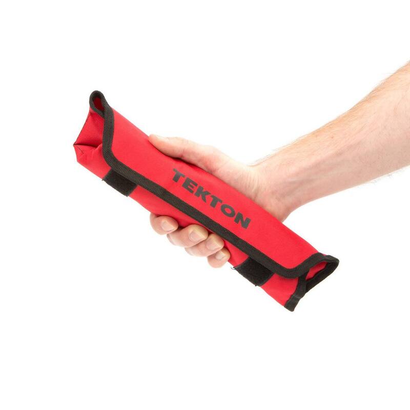 Juego de llaves combinadas de caja offset de 45 grados TEKTON, 12 piezas (1/4-13/16 pulgadas, 6-19 mm) - Estuche - WBE94301