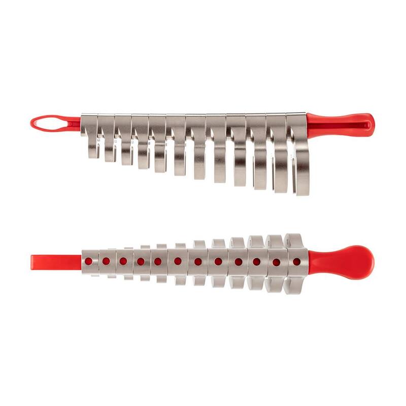 Juego de Llaves Crowfoot TEKTON de 8 mm a 19 mm de 3/8 pulgadas con Llave (Conjunto de 12 piezas) - WCF94201