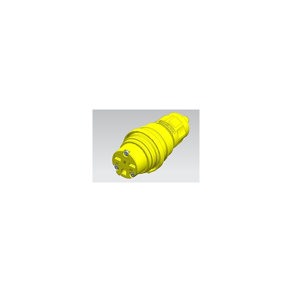 Conector de base de motor Woodhead 6-15R WT - 15W49MB