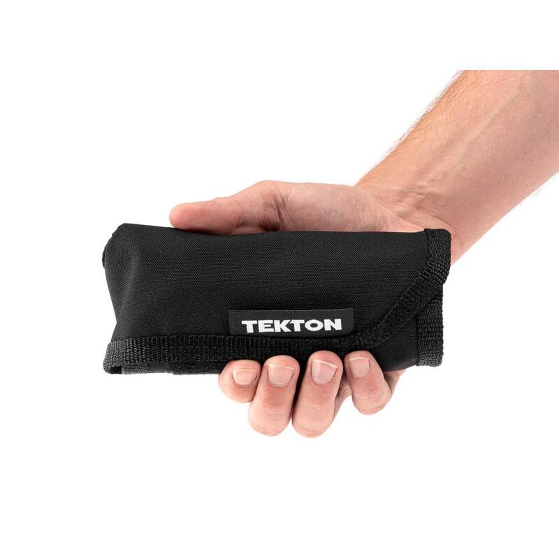 Juego de llaves combinadas TEKTON de 1/4 a 3/4 pulgadas con estuche (11 piezas) - WCB94401