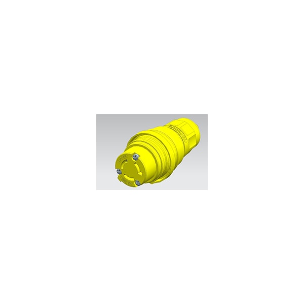 Conector de base de motor Woodhead L6-15R WT - 25W49MB