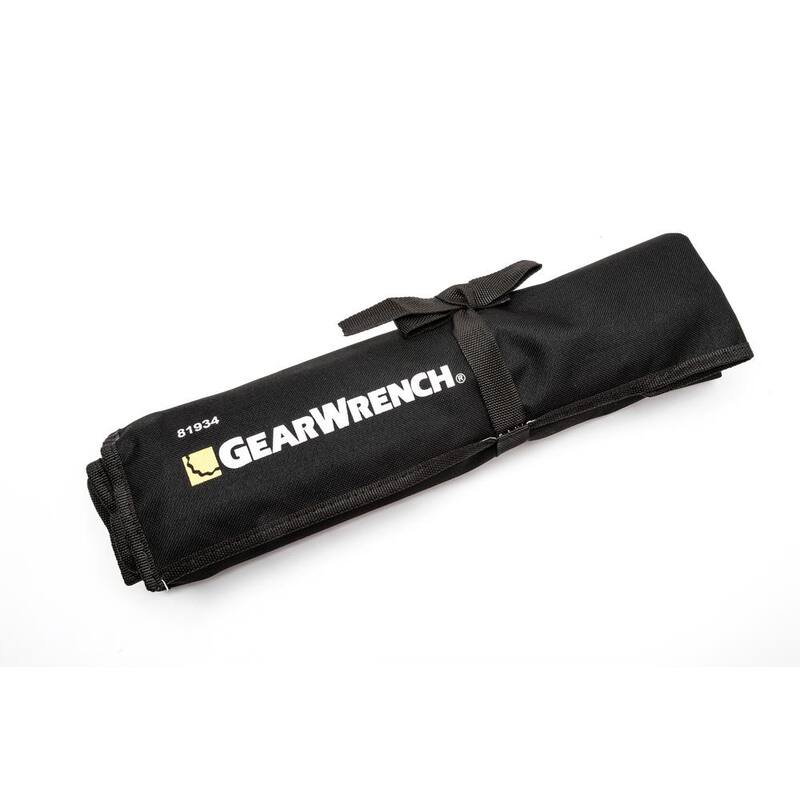 Juego de llaves combinadas GEARWRENCH de patrón largo de 12 puntos en medidas SAE con estuche (11 piezas) - 81934