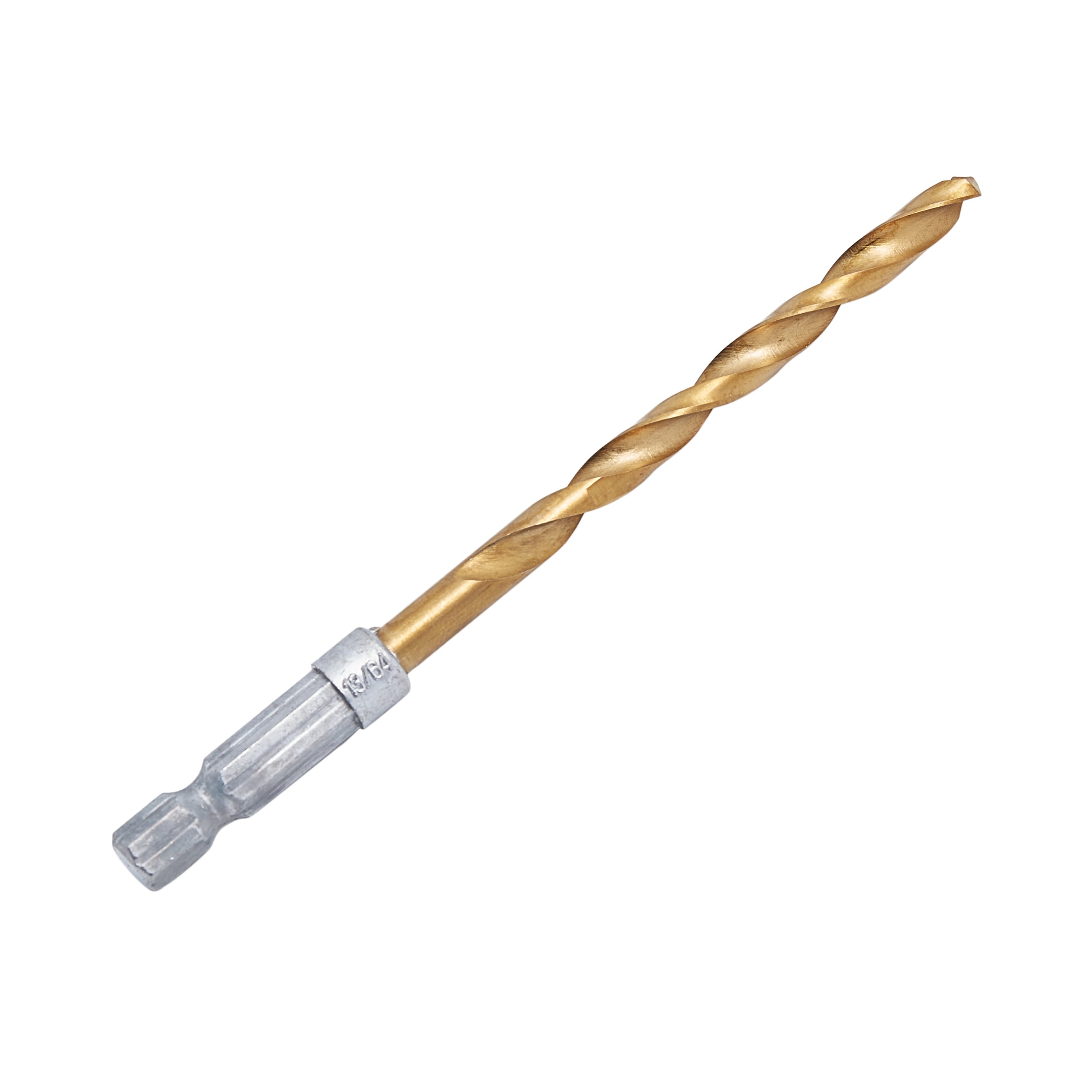 Kobalt Broca helicoidal de longitud de trabajo recubierto de titanio HSS de 4-1/4 pulgadas - 80859