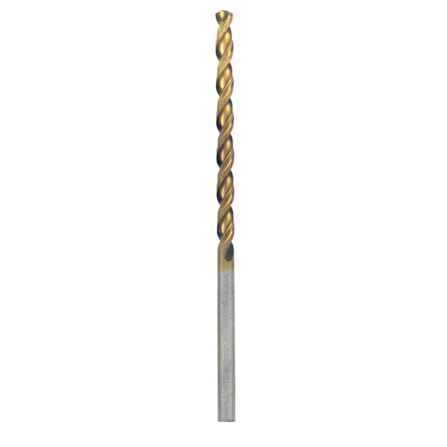 Broca de titanio recubierta de nitrato de Bosch Bosch de 2 piezas zurdas/ 1/8 pulgadas x 2-3/4 pulgadas de longitud de trabajo - TI2135