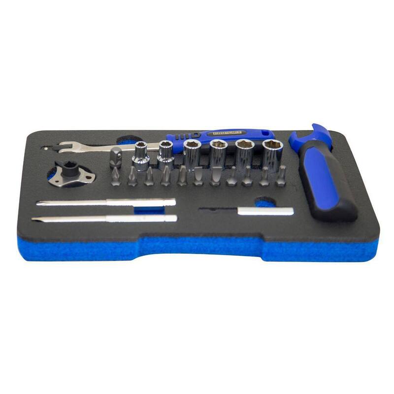 Juego de llaves de trinquete Pro-Lift de 24 piezas con 72 dientes - MPS05001