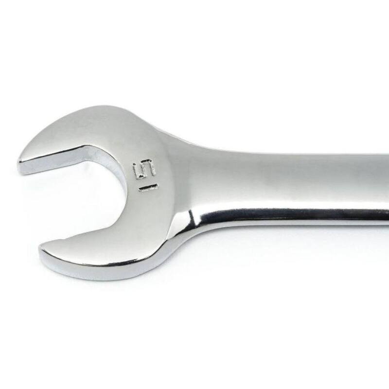 Juego de llaves combinadas métricas de patrón largo de 12 puntos GEARWRENCH con estuche de herramientas (9 piezas) - 81932