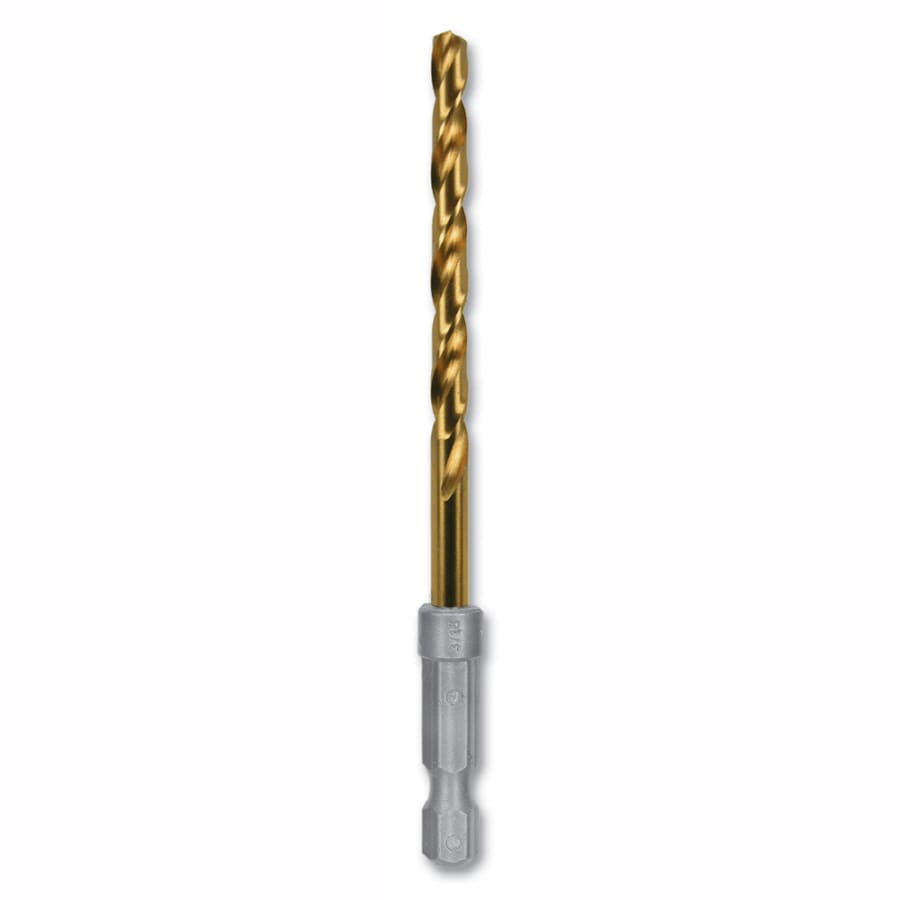 Broca de titanio de Kobalt de 3/16 pulg. x 3 pulg. de longitud para trabajo pesado - 80808
