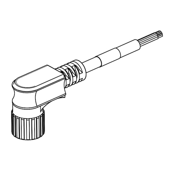 Conector Woodhead M23 12P 11W Fe 90 10M Wsor - K02101B80M100